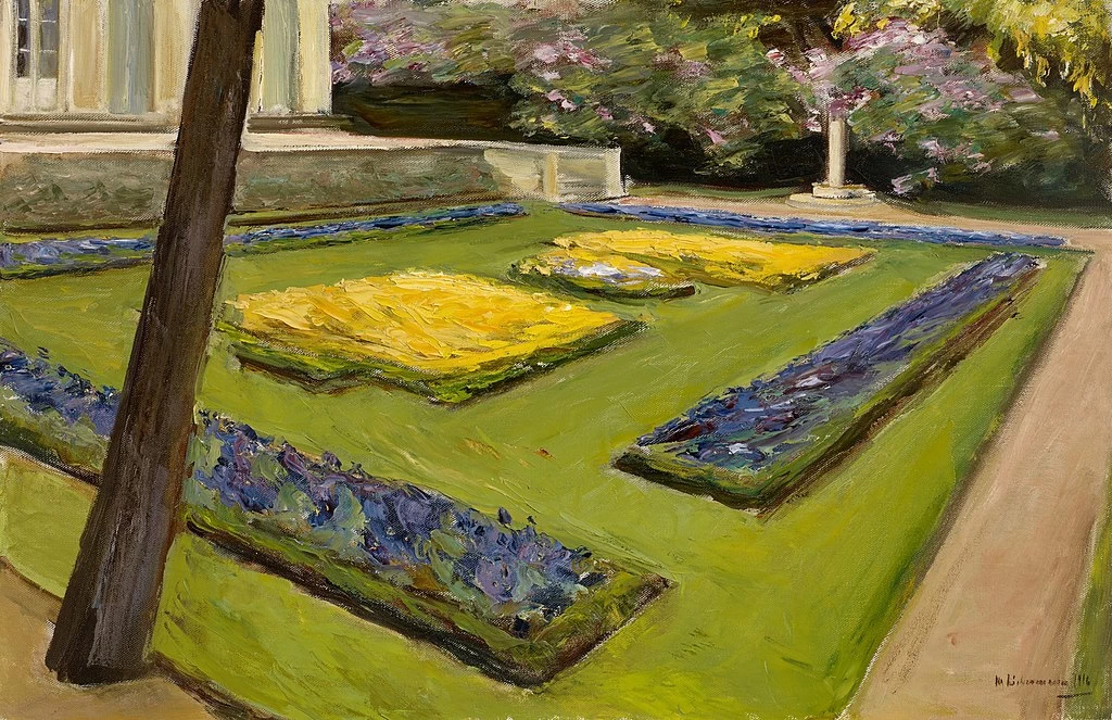 Terrazza nel giardino vicino al Wannsee verso nord - ovest, Museum of Fine Arts, Houston